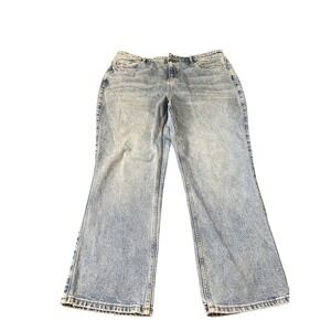 Vineyard Vines Womens Light Wash High Rise Straight Leg Jeans Size 32